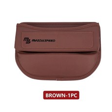 마쯔다 자동차 시트 틈새 정리함 가죽 수납 박스 측면 포켓, 1개, 13. MAZ-B4B-brown-1PCS