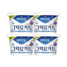 매일바이오 그릭요거트 무가당 플레인 대용량 400g, 4개