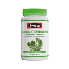 Swisse 螺旋藻錠, 1罐, 100顆