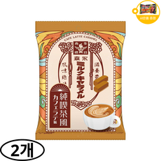 모리나가 밀크 캬라멜 카페라떼맛 사은품 추가증정, 2개, 69g