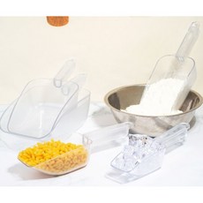 PC 플라스틱 얼음 스쿠프 150ml 300ml 600ml, 중600ml, 1개