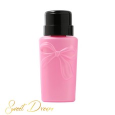 美甲按壓瓶 卸甲液空瓶, 1個, 蝴蝶結款