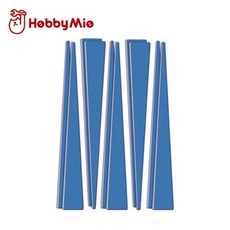 하비미오 HMD-022 양면 스틱사포 10개입 하드 삼각 800/1000방