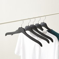 씨인크 남성 어깨뿔방지 라운드 옷걸이, 20개, 블랙