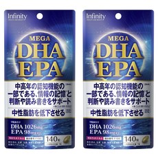 Infinity 超級DHA EPA軟膠囊, 2個, 140顆