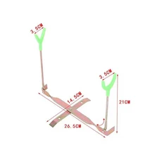 360 ° 조정 접이식 다기능 얼음 낚싯대 랙 알루미늄 합금 막대 홀더 야외 낚시에 2026, 01 A, 1개