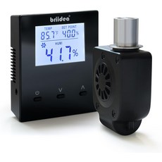 Briidea 스마트 습도 조절 건조기 실시간 온도 및 표시 에너지 효율적인 습기 보호 최대 300 입방 피트 금고용