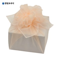 청담보자기 크리스탈 보자기 초소형 30cm 묶음, 10장, 연살구