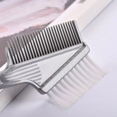 셀프 염색솔 염색빗 카본브러쉬 균일한발림 6개 1세트, 그레이