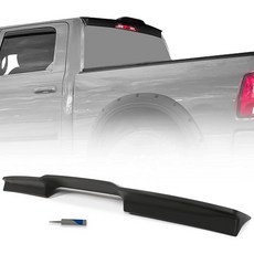 2015-2020 포드 F-150 2세대 랩터 픽업 윈도우 스포일러 립 윙과 호환되는 코젬 트럭 캡 루프 윙, 1개