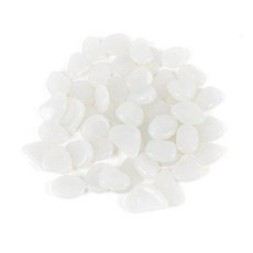 어항 장식용 플라스틱 자갈 50P 오렌지 애완동물 장식 986000ea (개), 블루