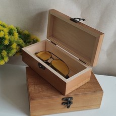 작가 목함 가방 나무 화구 우드박스 아티스트 상자 보관 원목, A.빈티지옻나무훅버클소아우터20x12x6cm