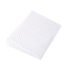 嬰兒多功能枕 雙面可用親膚透氣 30度防吐奶設計寶寶餵奶枕, 方形白色（45*43*9cm）, 有機棉