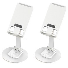 스위스윙거 접이식 스마트폰거치대, 2개, 화이트