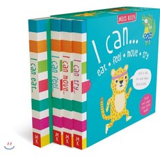 마일스 켈리 Miles Kelly I can! eat feel move try 보드북, Miles Kelly Publishing Ltd