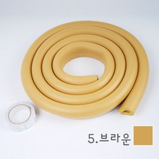 지이다 코너 모서리보호대 U형 안전가드, 5.브라운, 1개