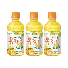 웅진 내사랑유자C, 280ml, 6개