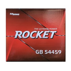 로케트 GB54459 엑센트 캐스퍼 쏘울EV 배터리 L단자 DIN타입 12V 44AH, 1개, GB54459 대여안함+폐전지반납