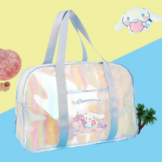 산리오 대용량 비치백 수영가방 숄더백 45CM 초경량가방 방수가방