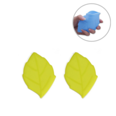 별별리빙샵 휴대용 실리콘 양치컵, 2개, 노랑