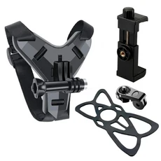 GoPro Hero13 12 10 9 8 액션 스포츠 카메라 홀더 오토바이 휴대 전화 용 헬멧 스탠드 마운트, 03 BlackS With Clip