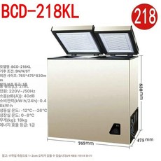 대용량 냉동고 이중 야채 수평 소형김치냉장고 뚜껑형, 기본 모델명/품번, 이중온도 218L 50kg 냉장 25kg