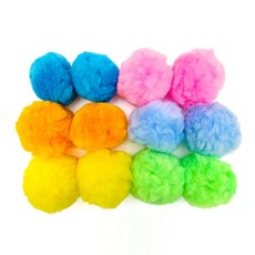 민화샵 파스텔 솜털공 세트, 파스텔 솜털공 세트 10152803, 1개