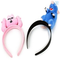 고매한 머리끄댕이 인형 머리띠 여성머리띠, 토끼