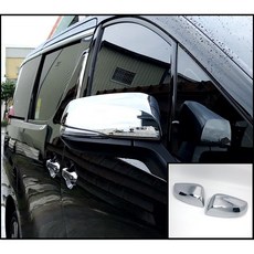 圓夢工廠 Toyota Alphard 2019 2022 阿法 30系 改裝 鍍鉻 後視鏡蓋, 1個, 加購 車內加大(夾式)後照鏡