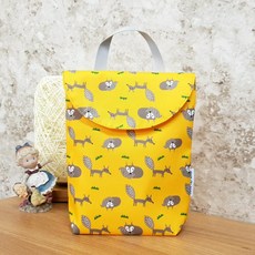 기저귀파우치 여우 이너백 실내화가방 아기짐가방