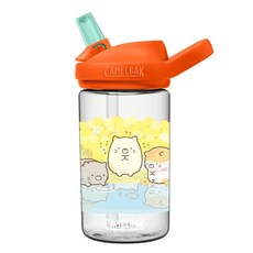 美國 CAMELBAK EDDY 兒童吸管水壺 角落小夥伴 新款, 1個, 貓咪倒影, 400ml