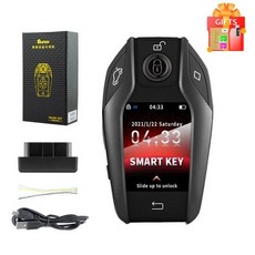 스마트키 유니버설 TK800 OBD 수정 된 스마트 LCD 키 BMW 메르세데스-벤츠 아우디 캐딜락 렉서스 랜드 로버 재규어 기아 닛산 도요타, 13)Black Colour, Thai