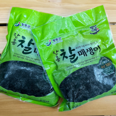 [밥상기행] ( 이물선별) 장흥 찰매생이 350g, 10개