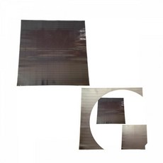 광고용 교재용 조각 고무자석 사이즈별 6종 택1 잘라쓰는고무자석판, 15x50