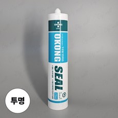 오공 무초산 실리콘 SS900 투명색, 3개