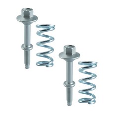 배기 플랜지 하드웨어 키트 혼다 S2000 어큐라 RDX 교체용 32124 18231-SR3-A22 18230-SV4-000 배기 플렉시블 조인트 스프링 볼트 세트 2개, 배기 플랜지 하드웨어 키트, 혼다 S2000 어큐라 R