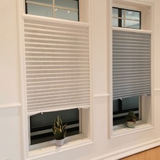 셀프암막블라인드 붙이는블라인드 창문햇빛가리개 초간편 부착커튼