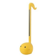 별의커비 오타마톤 악기 음표 Otamatone 전자, 노란색 - 중간 + 스티커 + 드라이버