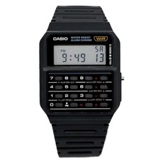 Casio 빈티지 데이터 뱅크 계산기 시계 그레이 (CA53W-1) 137581