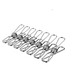 全網最低價 高品質 加粗實心不銹鋼衣架 45cm 42cm 32cm 兒童衣架 不鏽鋼曬衣架 白鐵衣架, 不鏽鋼衣夾, 1個