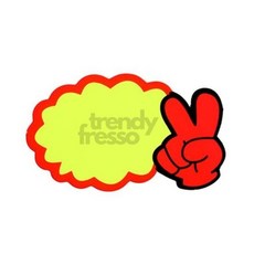 라포룸 SHOW CARD V자손 공백 7매 아트사인