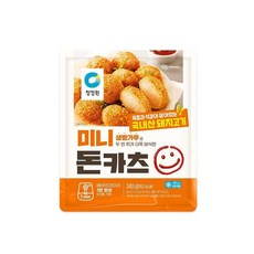미니 돈카츠 청정원, 청정원 미니 돈카츠 340g, 340g, 1개