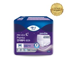 테나 남녀공용 언더웨어 맥시 성인기저귀, 중형, 10개입, 1개