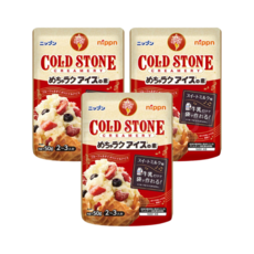 NIPPN 콜드스톤 초간편 아이스크림 믹스, 3개, 50g