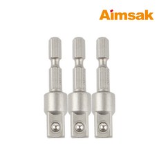 아임삭 렌치소켓어댑터 ASA38-3P (3개입) 1판 3-8인치, 1개