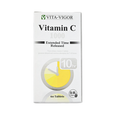 VITA-VIGOR 維格緩釋C錠 1000mg, 5個, 60顆