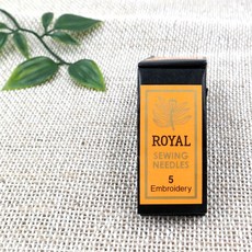 마미쏘잉/ 로얄 자수용바늘/ 프랑스 자수, 1세트, 자수바늘(5호)