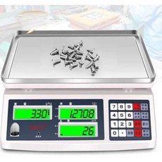 계수용 저울 산업용 수량 정밀도 측정 톤백저울 계량대 무게, B. 범위 15kg정확도 0.5g