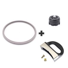 호환용 휘슬러 압력밥솥부품 3종 부품세트 (패킹구형22 유니메틱 보조손잡이 구성), 1개, 패킹구형22+유니메틱+보조손잡이