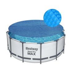 BW_58242 원형풀장 열차단덮개, 블루, 1개